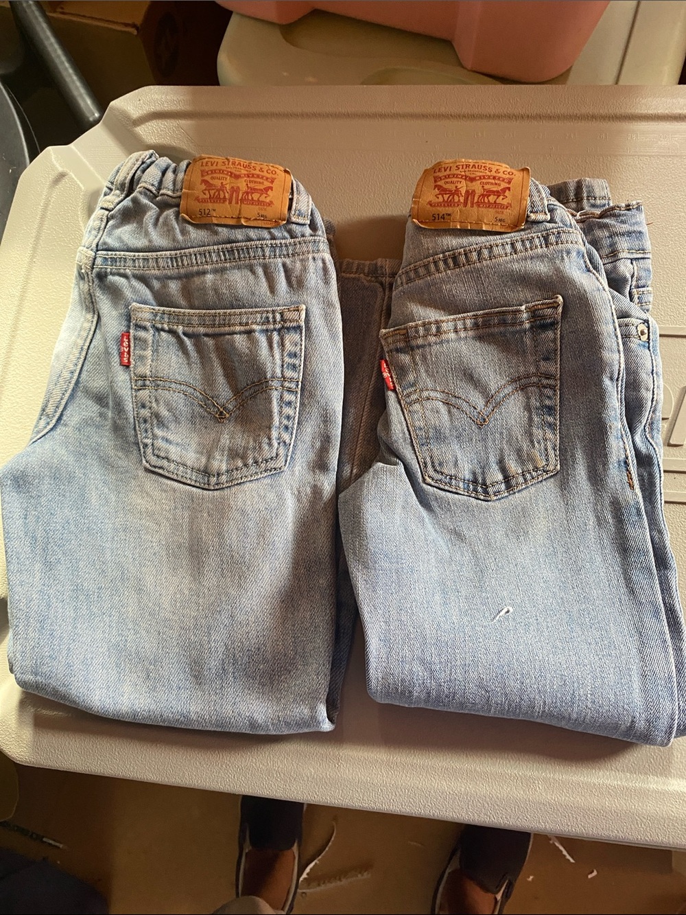 Levi's Light Blue Kids Jeans Duo with Elastic Waist